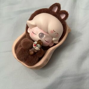 💕SOLD💕Dimoo Disney Chip n Dale Sleeping Peanut Figure